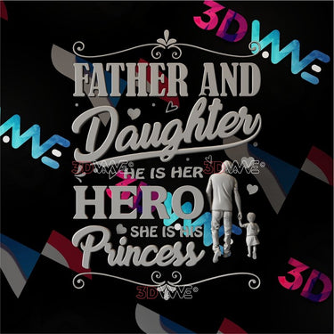 FATHER AND DAUGHTER 3d stl 3DWave.us